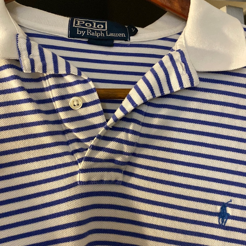 Ralph Lauren Polo Shirt Size L Worn 2X.